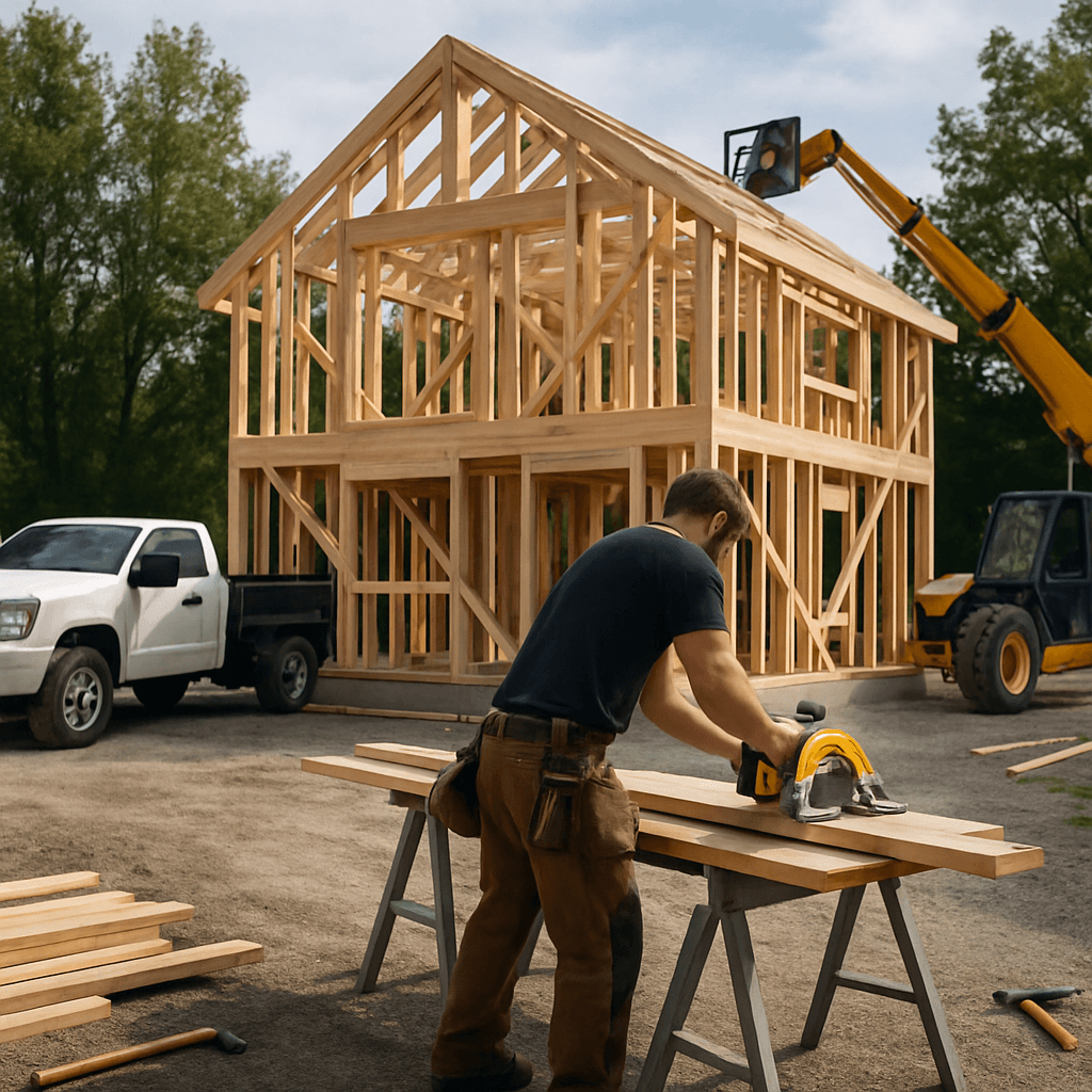 Holzhausbau